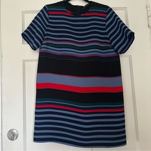 ZARA // striped dress